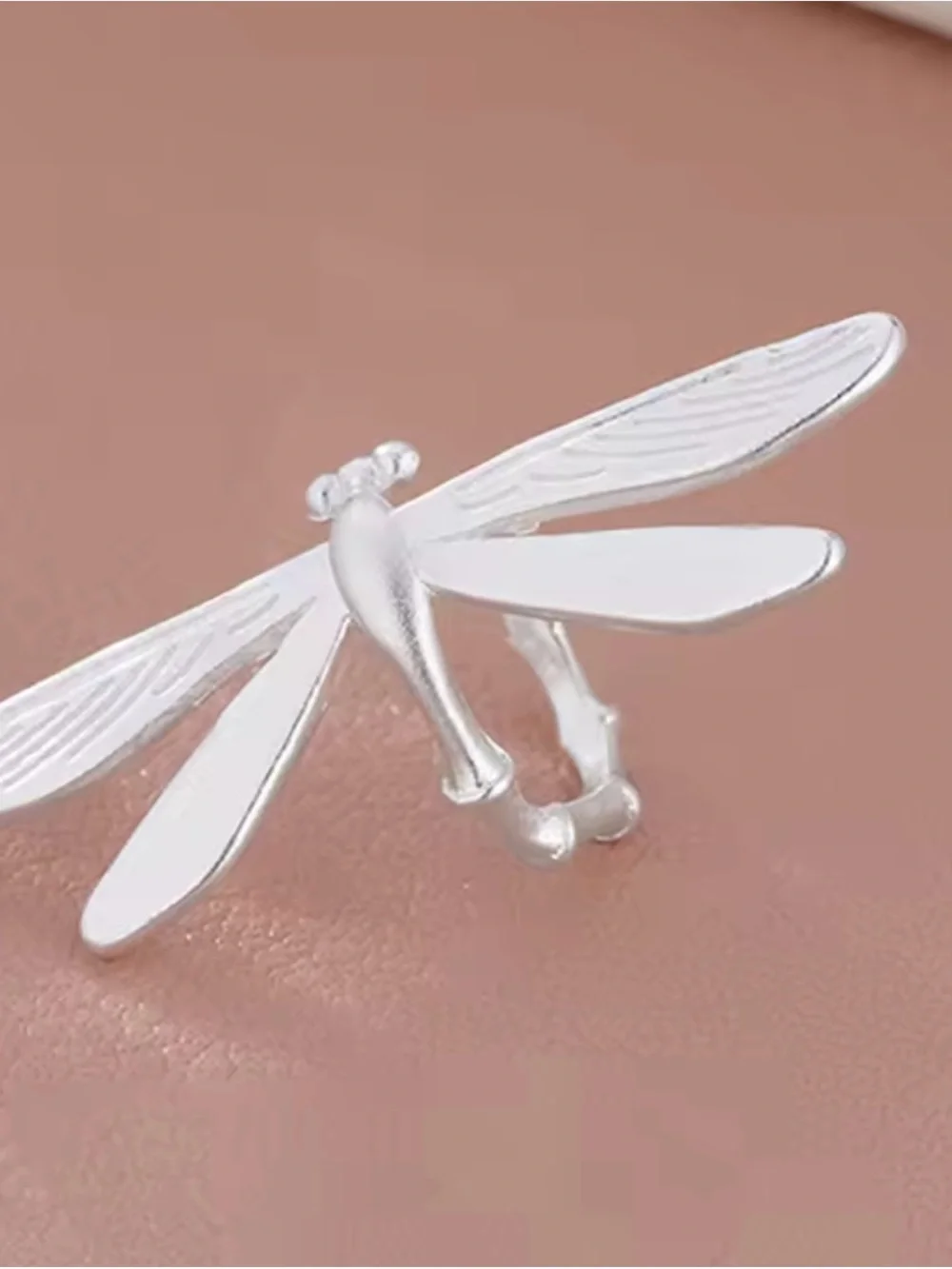 New Dragonfly Ear Cuff, .925 Sterling